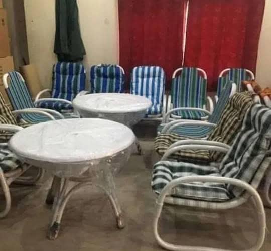 PVC Resting Chairs, Outdoor Relaxing Furniture, Plastic and fabric 14