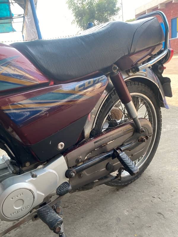 honda 70cc red colour 4