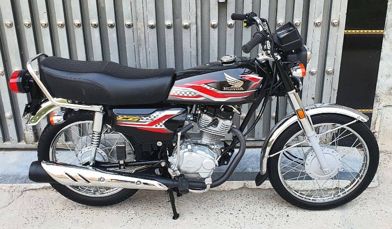 honda cg 125 all punjab number 10.10 condition al documents ok 0