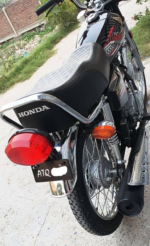 honda cg 125 all punjab number 10.10 condition al documents ok 14