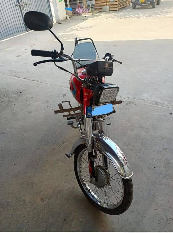 hi speed 70cc 2020 model mint condition urgent sale 4