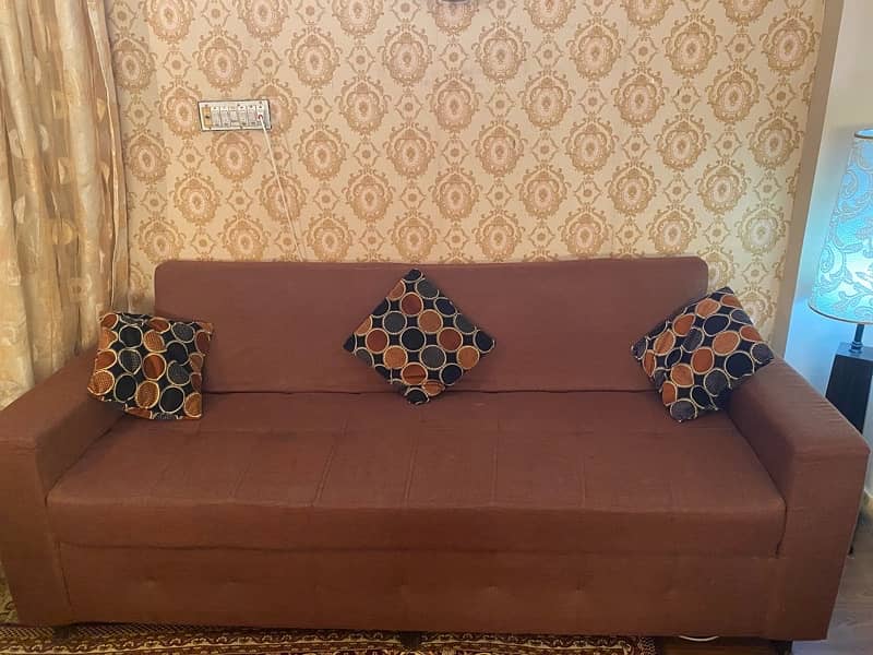 7 seater Sofa with free table 2