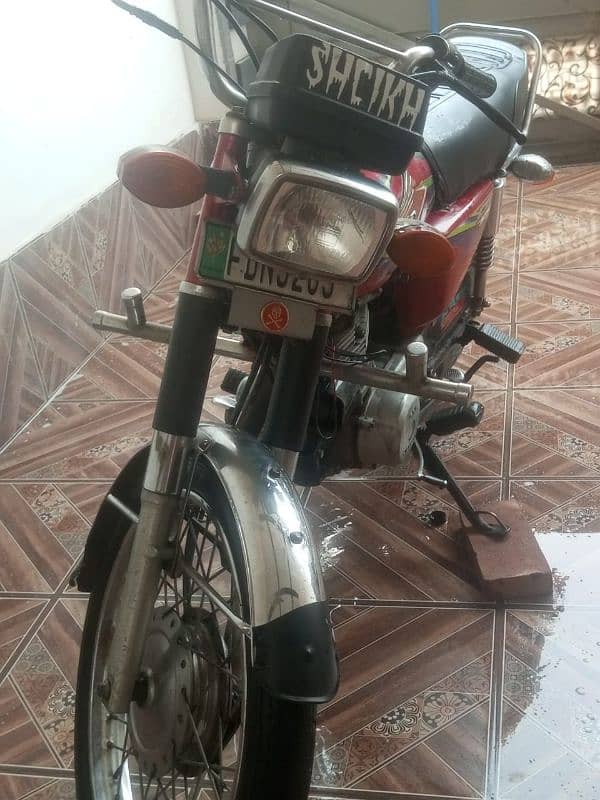 Honda CG 125 urgent sale 2