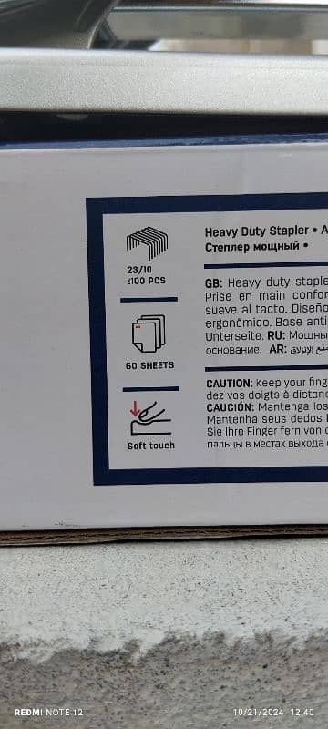 Deli Heavy Duty Stapler (23/10) 3