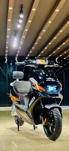 RAMZA M8 ALI KHAN AUTO COMPANY SCOOTY SCOOTER AI EZ SMART AUTOMATIC EV