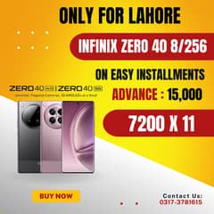 Infnix Zero 40 8/256 On Easy Installments