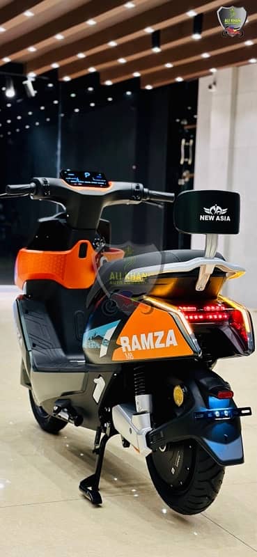 RAMZA M8 POWERFUL STYLISH AERODYNAMIC AI SCOOTER SCOOTY BOY GIRLS LADY 16