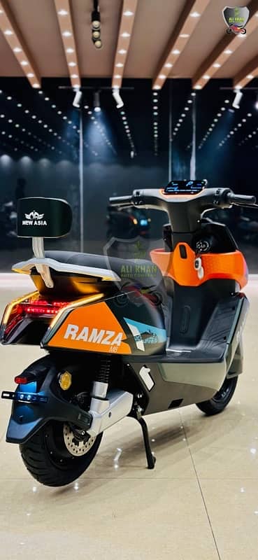 RAMZA M8 POWERFUL STYLISH AERODYNAMIC AI SCOOTER SCOOTY BOY GIRLS LADY 18