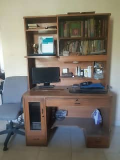 computer table with shelf for sale