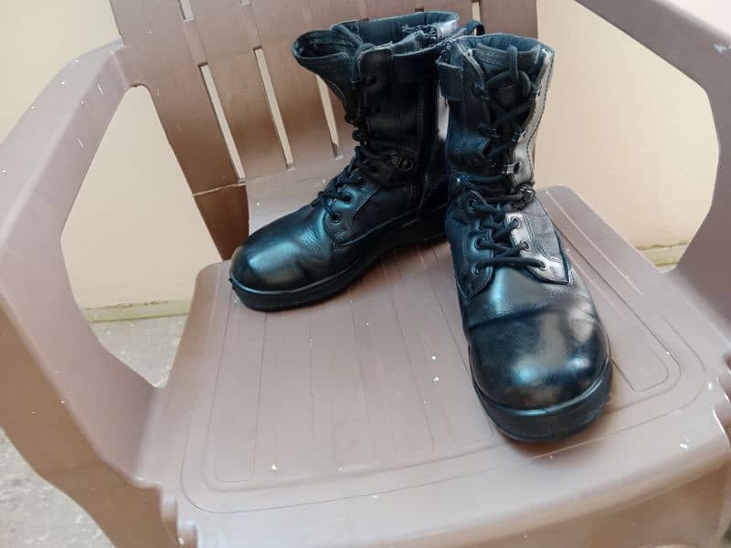 DMS military Long Shoes black 7 number 2