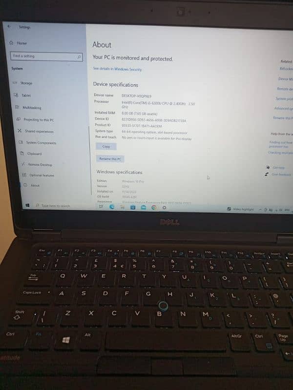 dell laptop latitude 5480 7