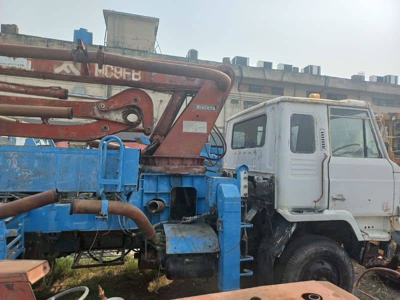 Mobile Concrete Pump NIGATA on Nissan Truck 1