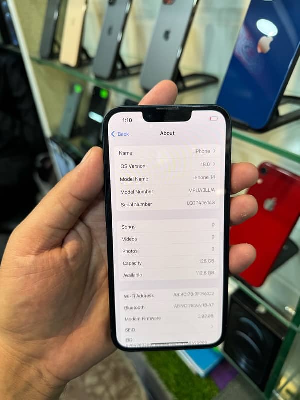 iphone 14 pta approved 128gb 4