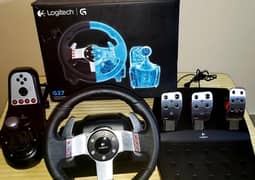 Logitech g27 wheel plus shifter