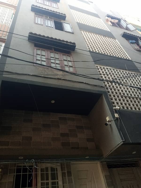 Ground Plus 3 building is available for sale in mehmoodbad 0