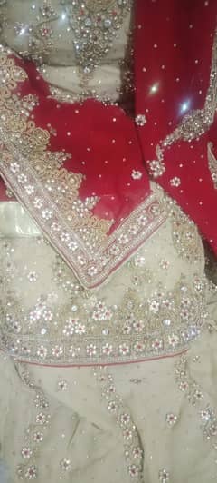 Bridal Lahnga  | Lehnga, dubky ka kam stone work 0