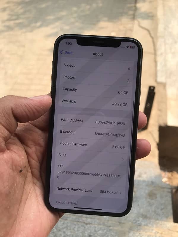 Iphone 11 pro 64gb jv 6