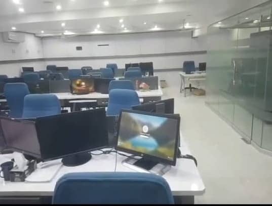 7 Marla Ground + Basment + Mezznine Floor Office For Rent In DHA Phase 2,Block Q, Suitable Location for Marketing Work Lahore. 7