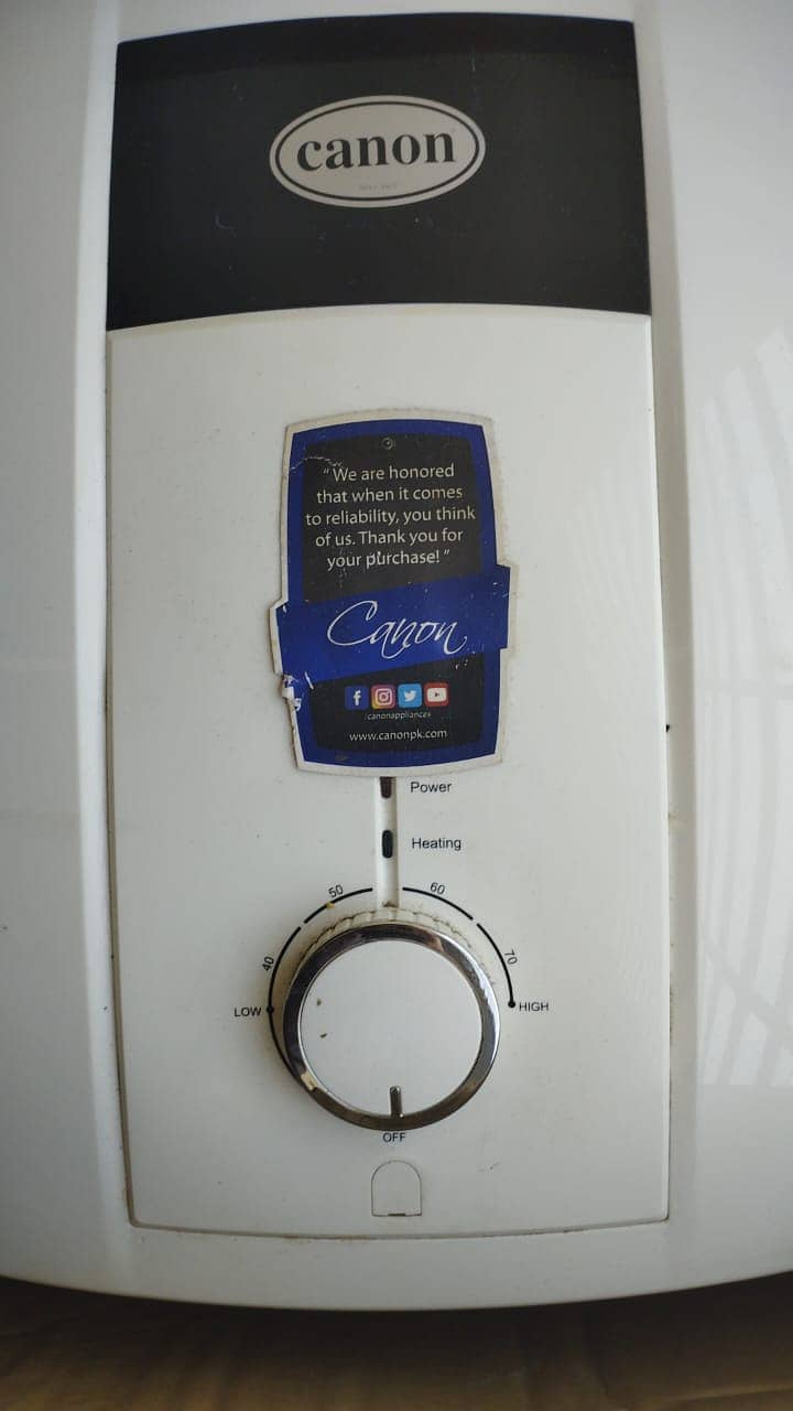 Canon sealed storage water heater 10/10 new box 2