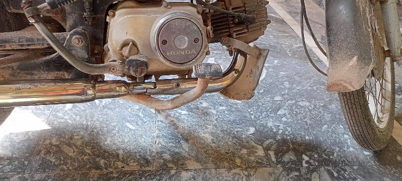 70 CC Bike HKS Exhaust Buffel With Steel Pipe 3