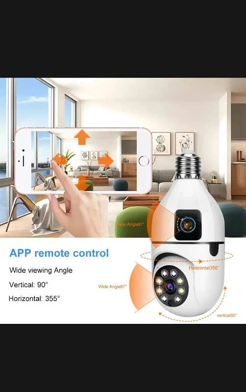 WIFI indoor IP Camera Dual Lens Auto Tracking motion 2way audio 3