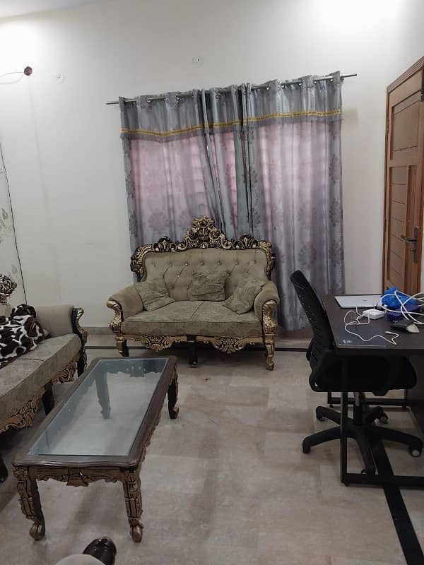 2-Bedroom 8 Marla Lower Portion T. V. L/D Kitchen for Rent in R3 Block, Johar Town, Lahore 11