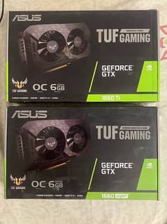 gtx 1660 super and 1660 ti both new open boxed