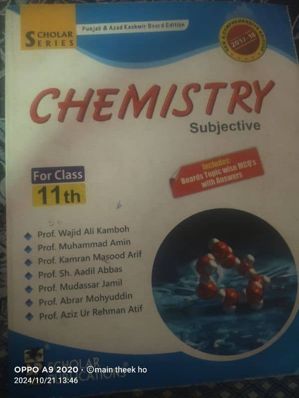 scholar series chemistry class 11th edition 2017 to 2018 0