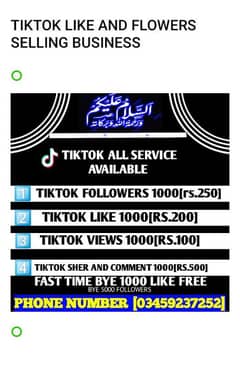 tik Tok likes and follower by