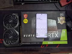 MSI VENTUS RTX 3060.12GB . FULL BOX. LUSH CONDITION