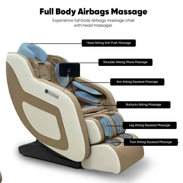 JC buckman Massage Chair / full body Massage Chair / 1