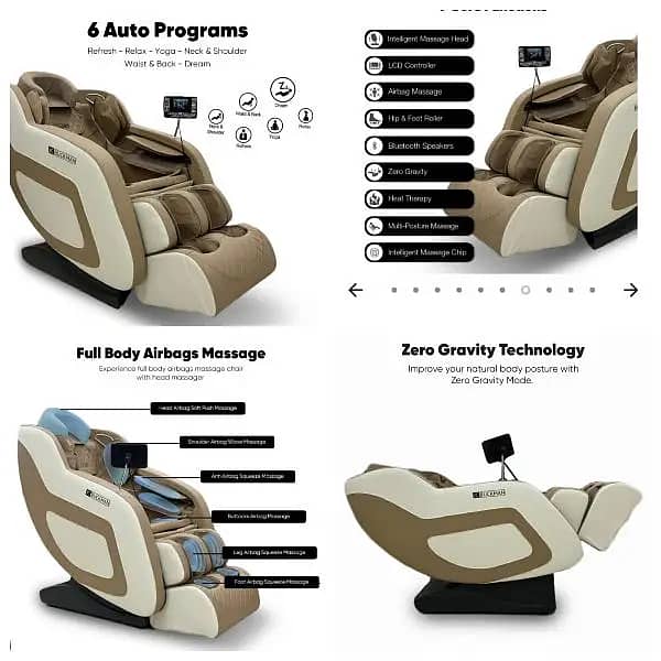 JC buckman Massage Chair / full body Massage Chair / 4