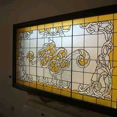 Glass designing / Glass wall / vanity mirror