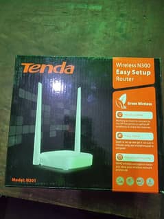 Tenda N301 Wireless N300 Easy Setup Router – High-Speed 300mbps,