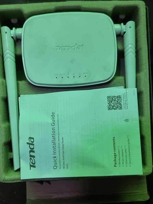 Tenda N301 Wireless N300 Easy Setup Router – High-Speed 300mbps, 1