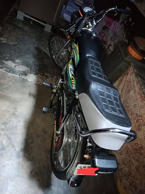 Honda cd 70 bike like brand new single hand use 7