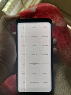 s9plus 6 /128 Gb 2 line on panal no dot