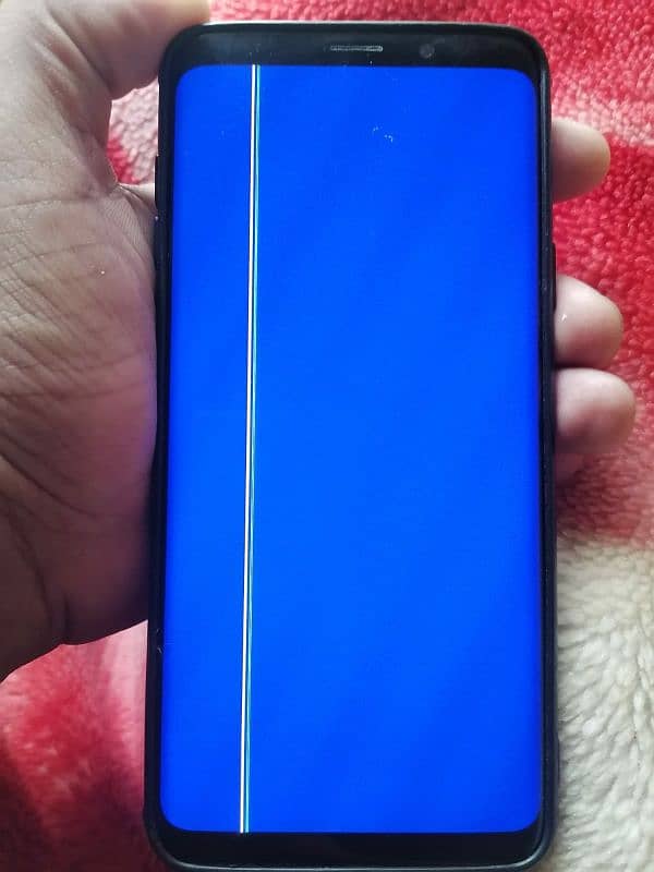 s9plus 6 /128 Gb 2 line on panal no dot 2