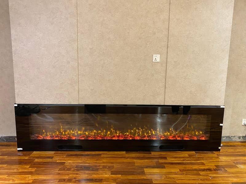 3D Electric Fireplace 2