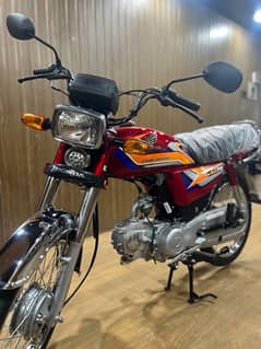 honda cd 70 (2025) zero meter 0