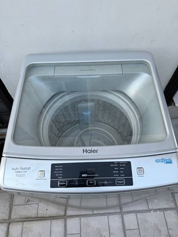 not used fully automatic washing machine 3