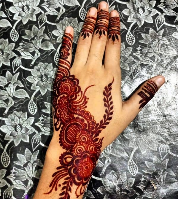 Bridal mehndi designs 6