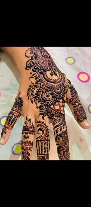 Bridal mehndi designs 9