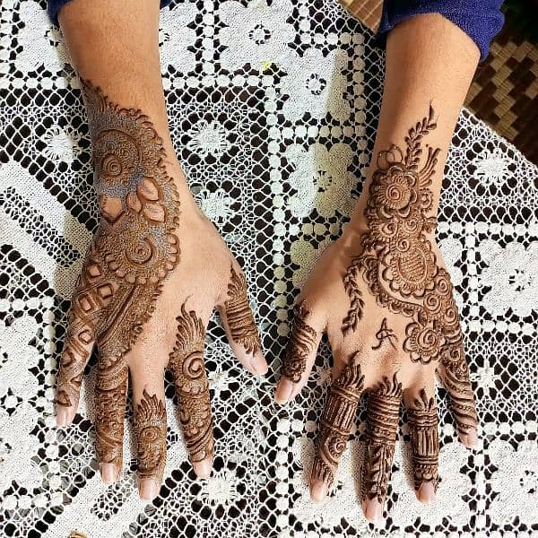 Bridal mehndi designs 14