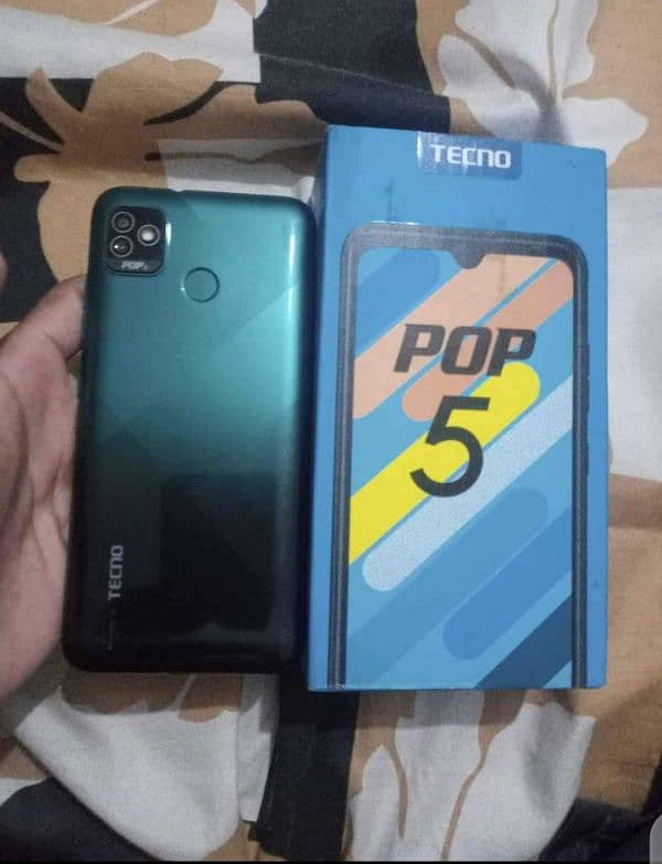 tecno pop 5 box open 1