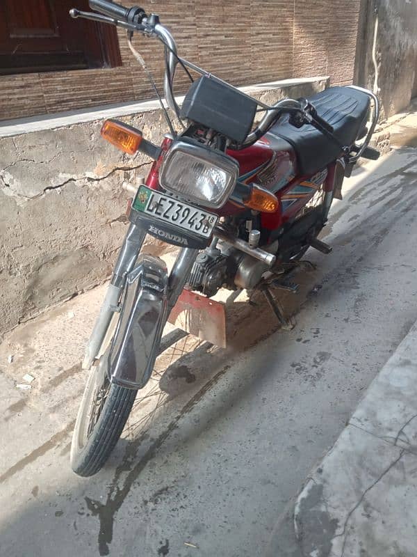 Honda cd 70cc injin a one documnts complte hai 0