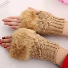 Women's Fur Gloves