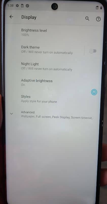 one 5g ace non pta sim not working 6. gb 128. gb 7