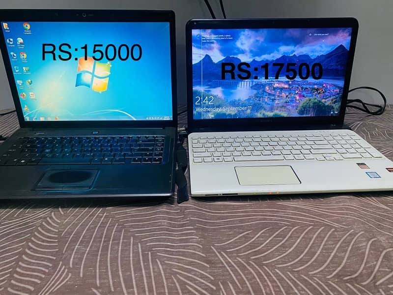 Dell & sony vaio two laptop ( all details in pictures ) 2