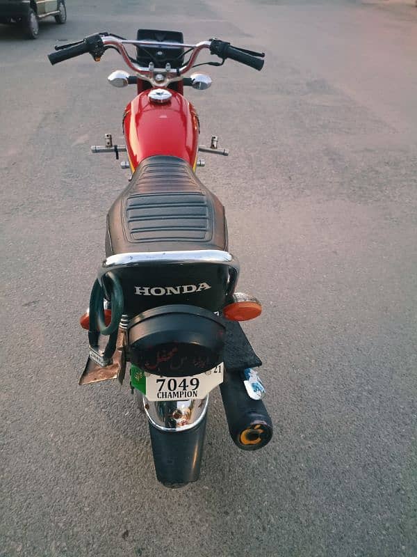 Honda CG 125 Model 2019 7